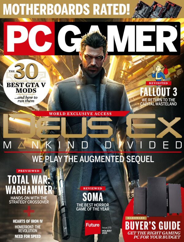 13. PC Gamer USA   Holiday 2015 cover